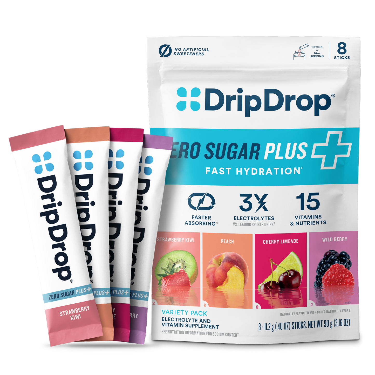 dripdrop-zero-sugar-plus-strawberry-kiwi-peach-cherry-limeade-wild-berry-16-oz-sticks-8-count-b0 Pouch_8ct_Front16ozSticks_VSPlus_Variety_B.png